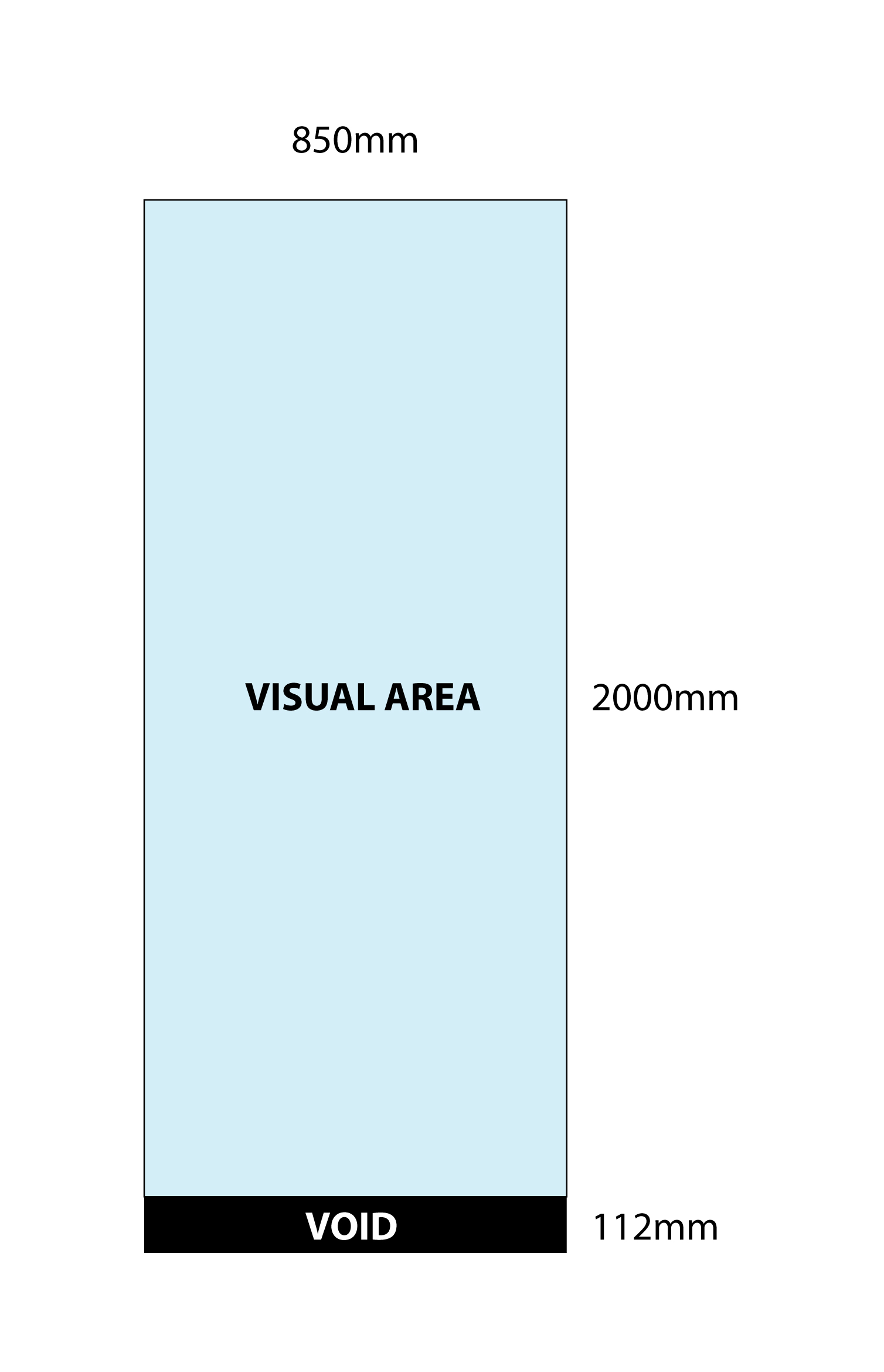 Pull Up Size Template
